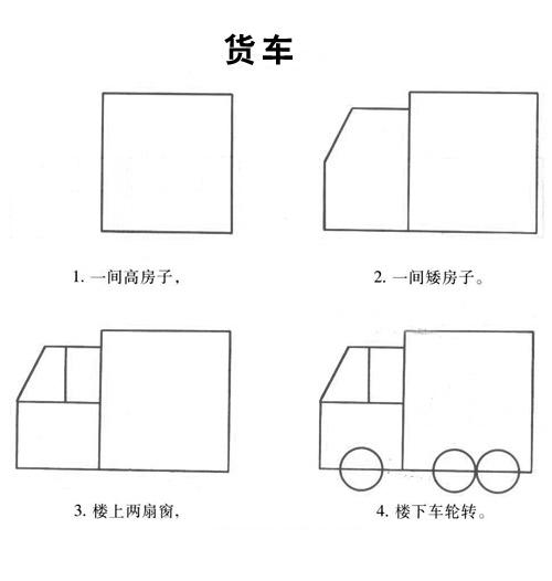 超级实用的教孩子一步步学简笔画（图文）  学生 绘画 教学 简笔画 第21张