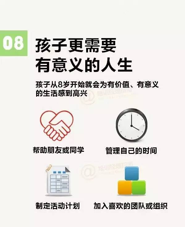 哈佛大学12张图诠释孩子幸福的核心因素（增强版）  大学 教育 孩子 幸福 第8张
