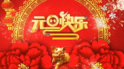 2019年元旦祝博友们幸福久久！