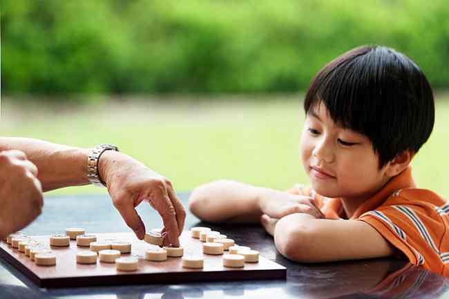 孩子不愿意动脑思考，寓教于乐，我用象棋理论及实战培养教育孩子  象棋游戏 亲子教育 动脑筋 思考问题 智力开发 第2张